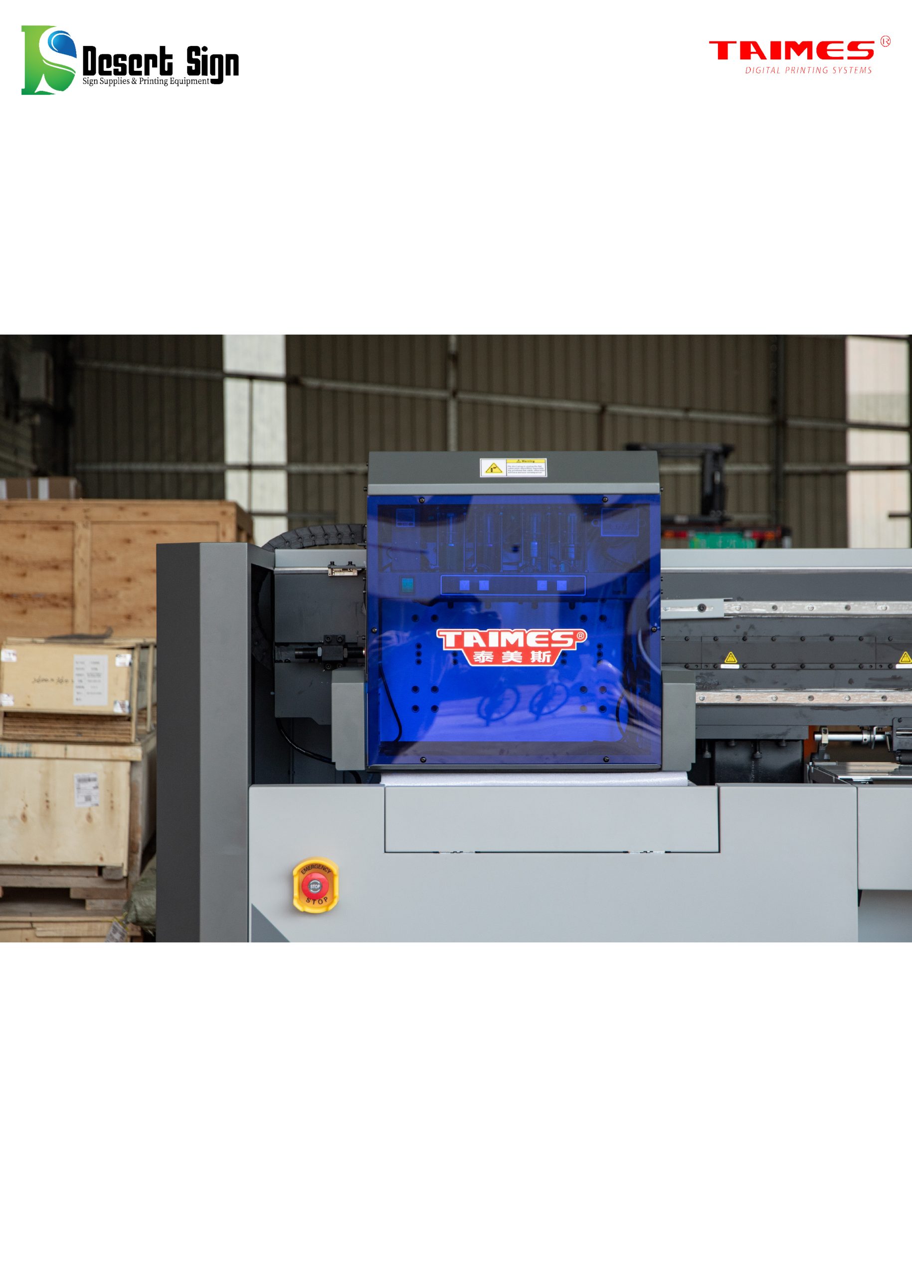 TAIMES-T540 High Speed Industrial Large Format Printer - Image 25