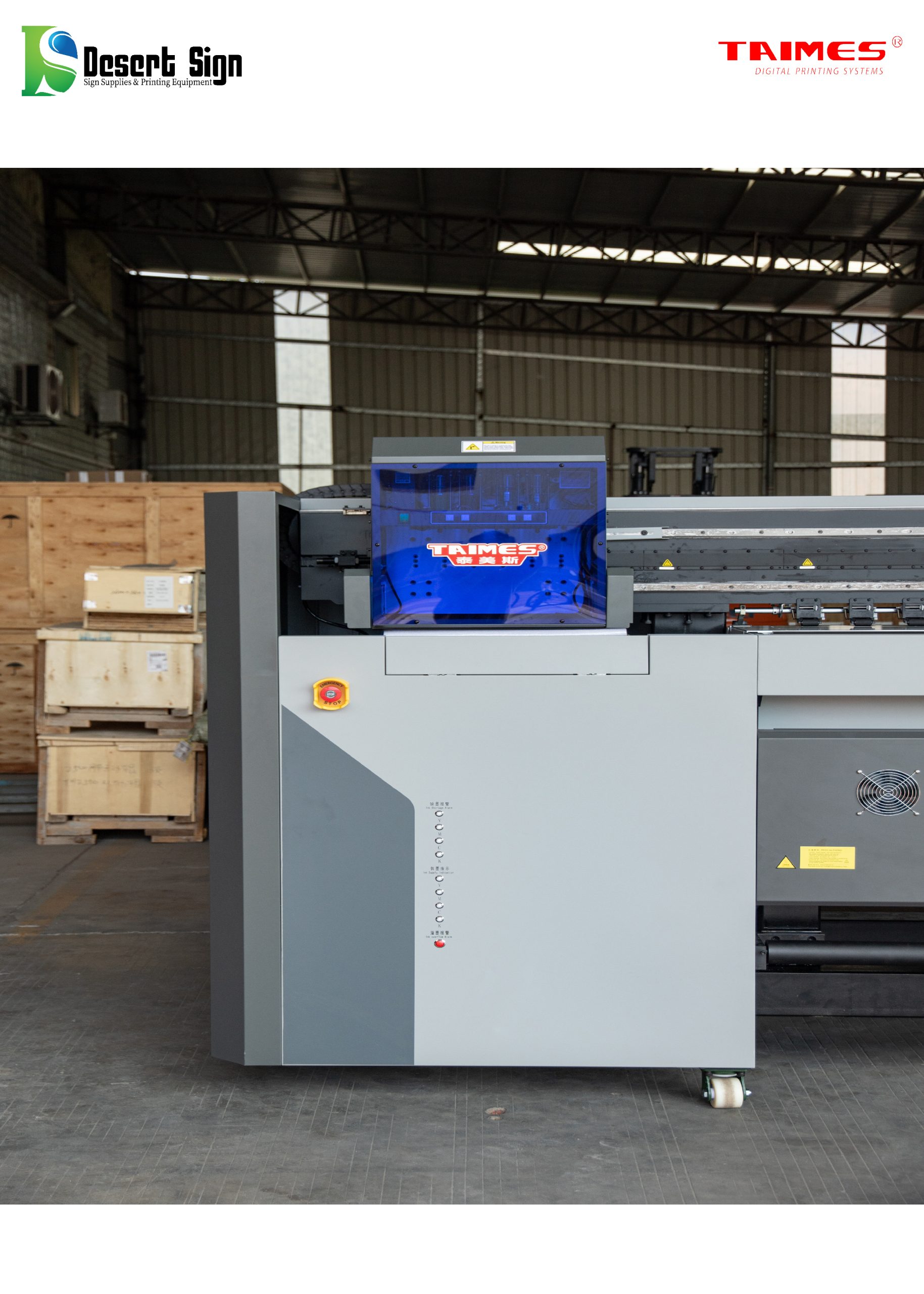 TAIMES-T540 High Speed Industrial Large Format Printer - Image 26