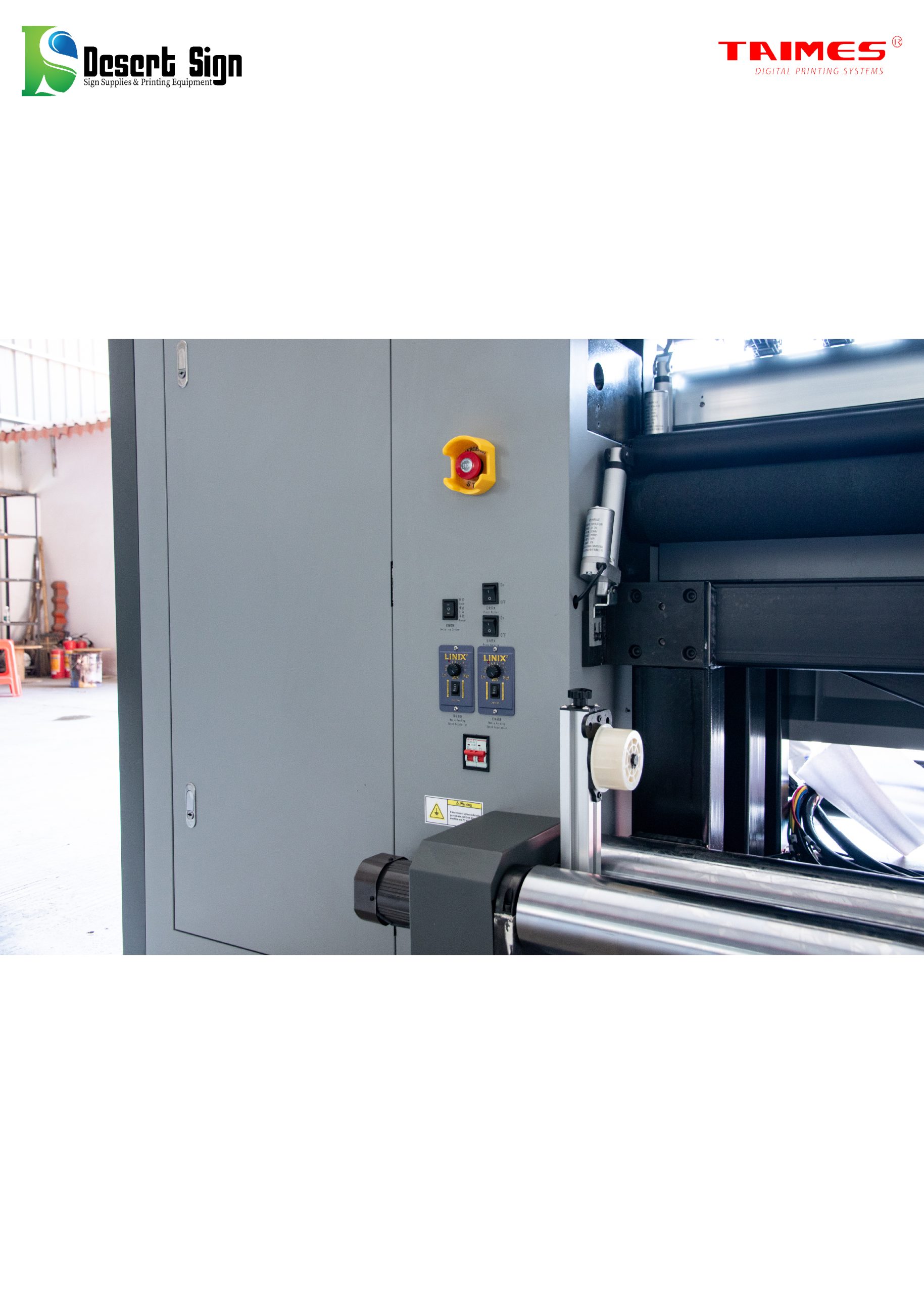 TAIMES-T540 High Speed Industrial Large Format Printer - Image 3
