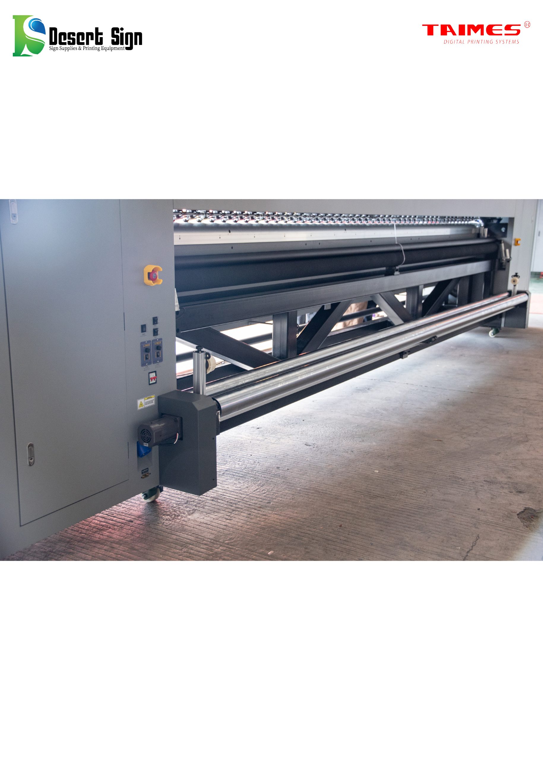 TAIMES-T540 High Speed Industrial Large Format Printer - Image 8