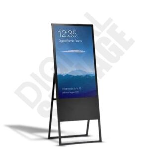 Portable A Frame Shaped LCD Digital Display