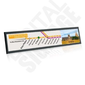 DS Shelf Talker LCD Digital Screen Display 597.6168.08