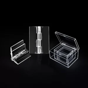 DST Clear Acrylic Hinges 31x24mm