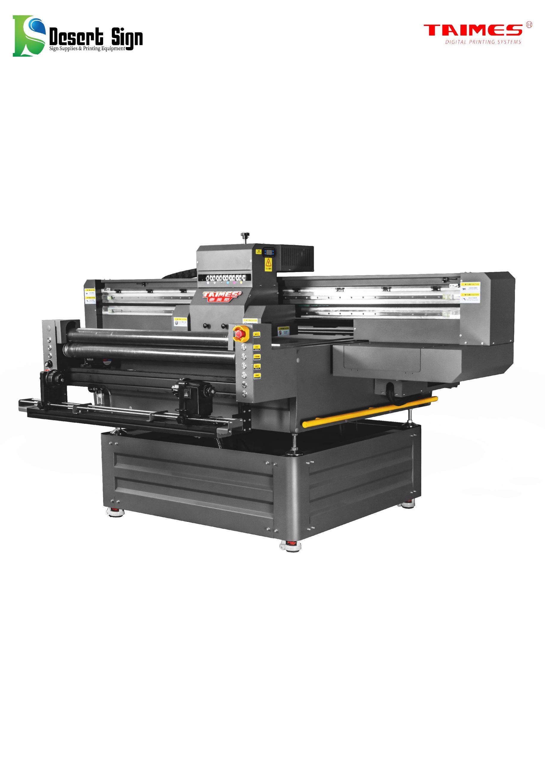 TAIMES TF9060 Full-Featured Flatbed Cylindrical all-in-one Signage Personalization UV Printer - Image 3