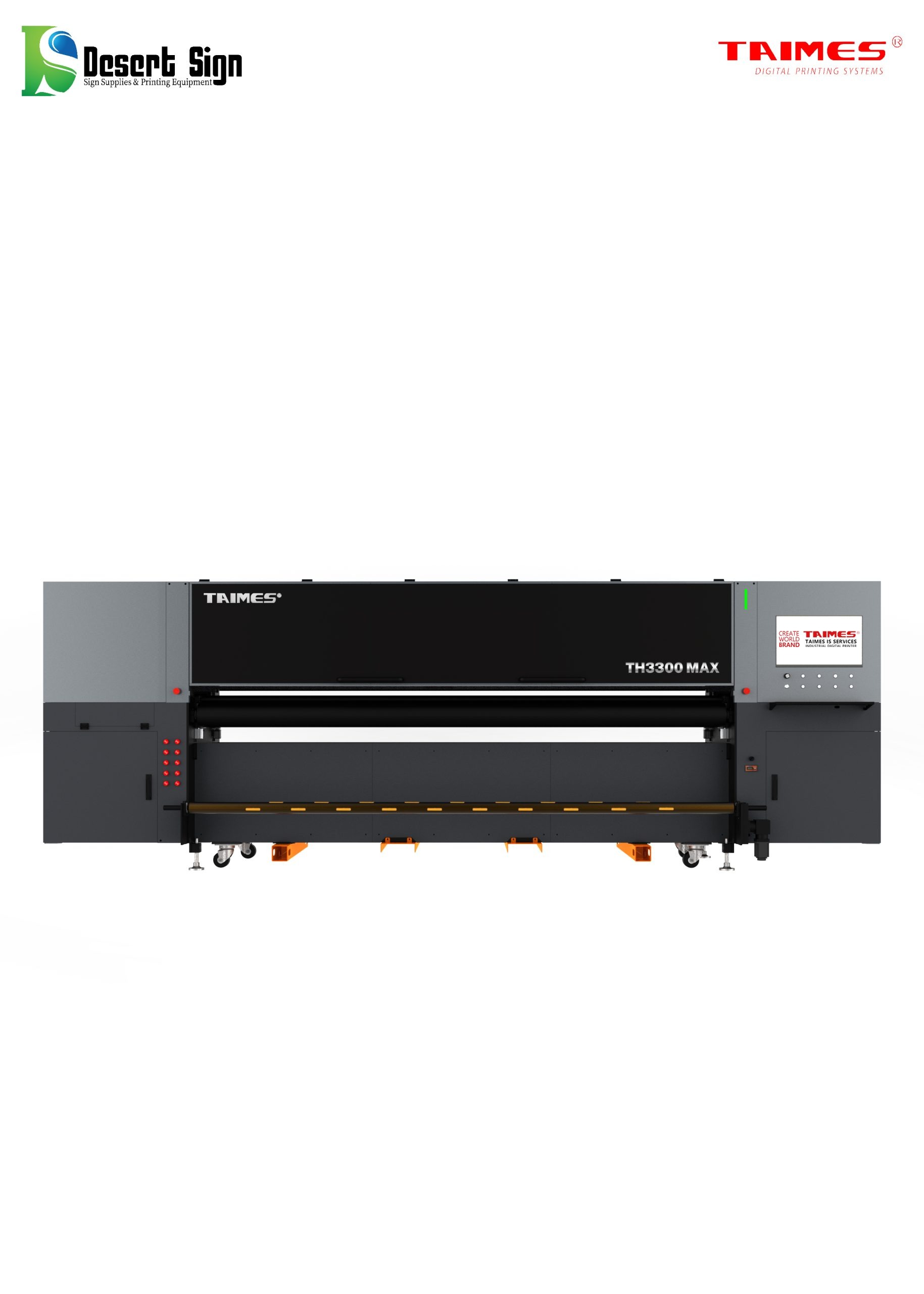 TAIMES TH3300 MAX | Industrial UV Hybrid Printer
