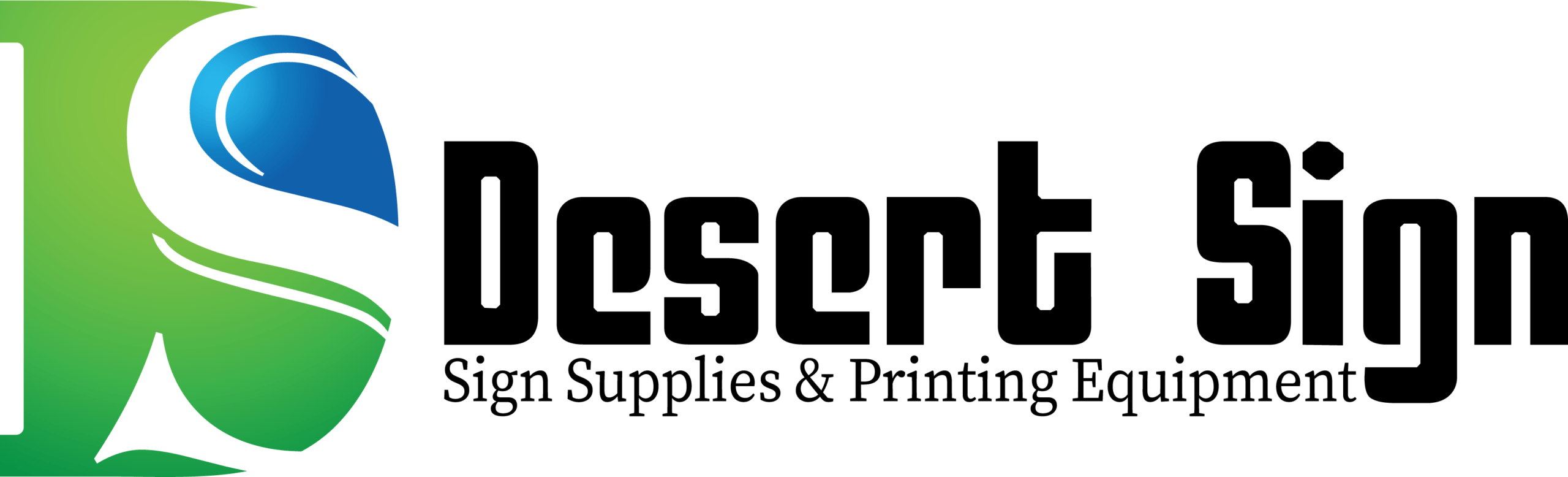 desert sign black logo